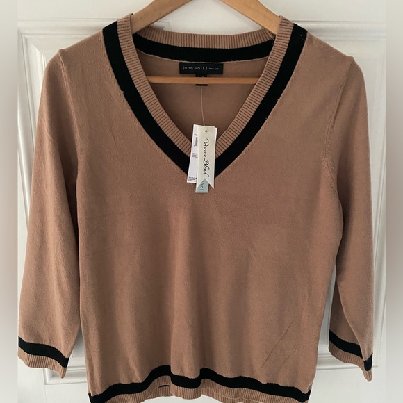 NWT! Joane Vass New York beautiful 3/4-Sleeve Sweater - Picture 9 of 12